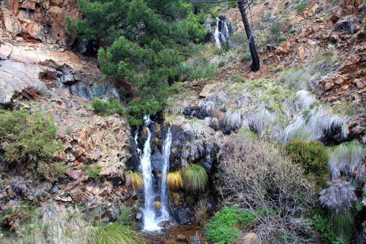 vandfald IMG_8206.jpg - Vandfald på vej til Ronda