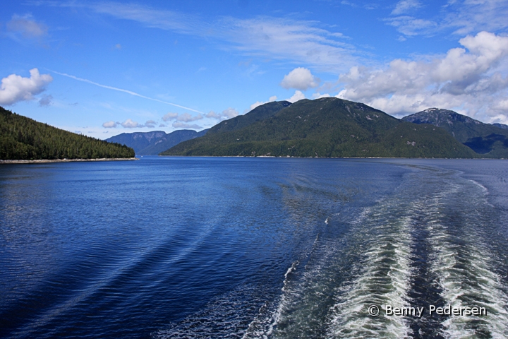 inside.jpg - Inside Passage  Vi sejle fra Prince Rupert til Port Hardy på Vancouver Island